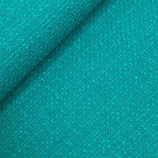 RESTSTÜCK 0.50m !!! - Tweed Bouclé - Jenna - emerald