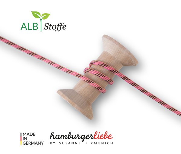 Bio Rundkordel - Twist Me - Slim - 0,5 cm - Col.2 - Albstoffe - Hamburger Liebe