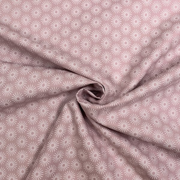 Baumwoll Popeline - Umbrella - dusty rose