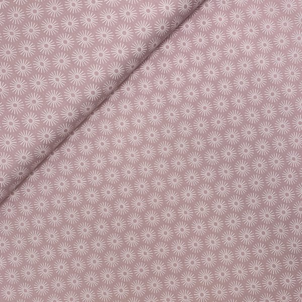 Baumwoll Popeline - Umbrella - dusty rose