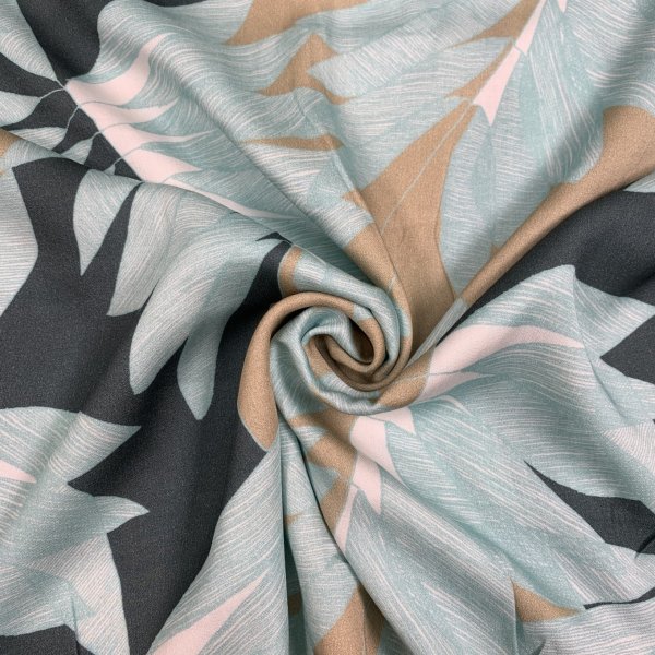 Viskose Satin - matt - Vanja - schilf
