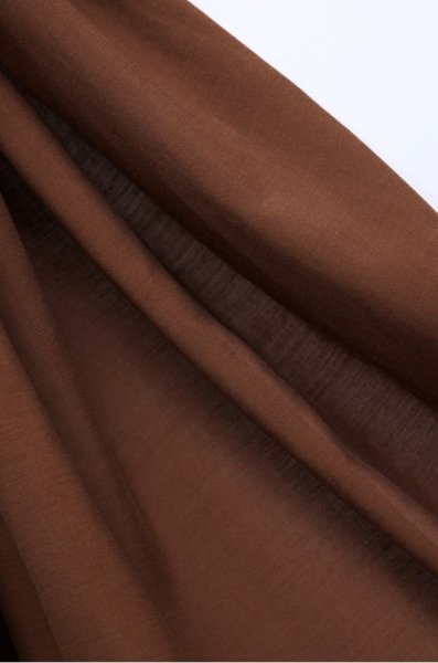 RESTSTÜCK 60cm !!! - Vida Voile mit TENCEL™ - pecan - meetMilk