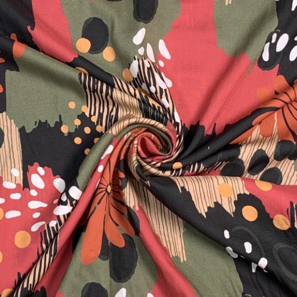 Viskose - Violet Streak - In Bloom - Cloud9 Fabrics