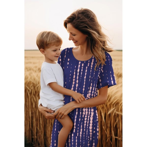 RESTSTÜCK 1,20m!!! - Viskose - Cosma - navy