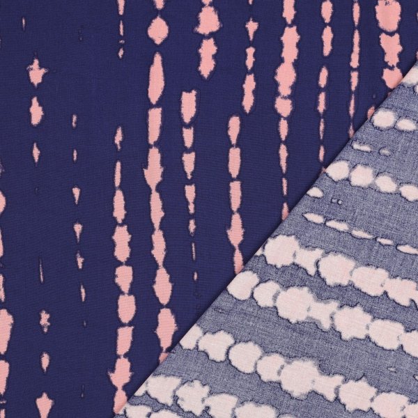 RESTSTÜCK 1,20m!!! - Viskose - Cosma - navy