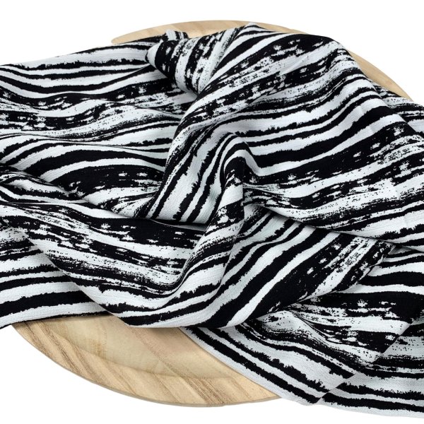 Viskose Crepe - Mercy - black
