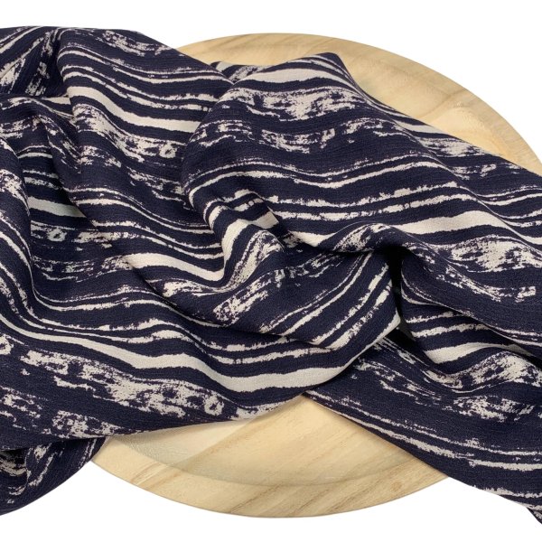 Viskose Crepe - Mercy - navy