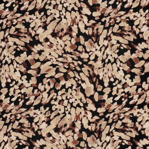 Viskose Crepe - Nanda - beige/brown