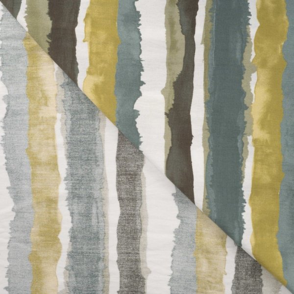 Viskose Crepe - Stripes - khaki