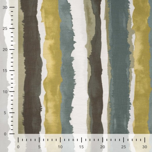 Viskose Crepe - Stripes - khaki