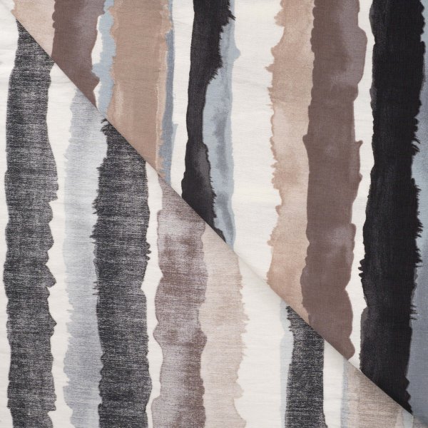 Viskose Crepe - Stripes - sand