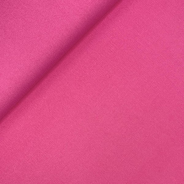 Viskose Crepe - uni - fuchsia