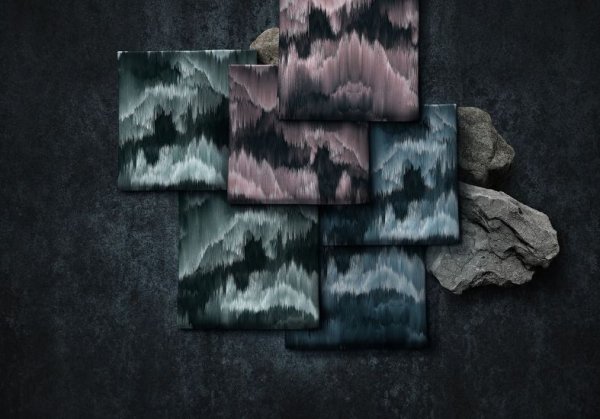 Viskose - Dripstones - smaragd - Swafing by Thorsten Berger