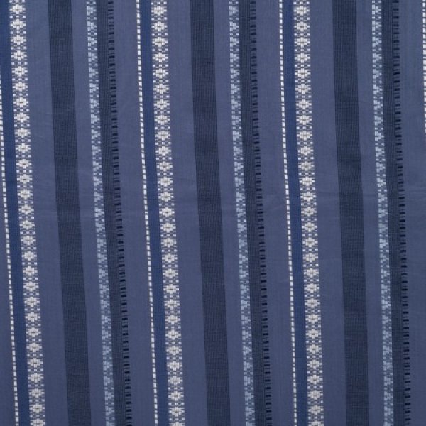 Viskose - Fancy Stripe - denim