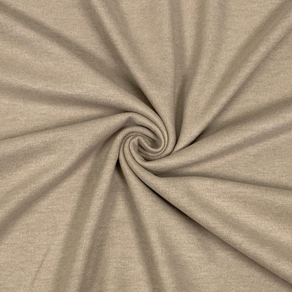 RESTSTÜCK 1,80m !!! - Viskose Feinstrick Jersey - Skale - beige