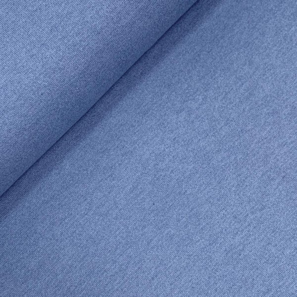 RESTSTÜCK 1,0m !!! - Viskose Feinstrick Jersey - Skale - denim