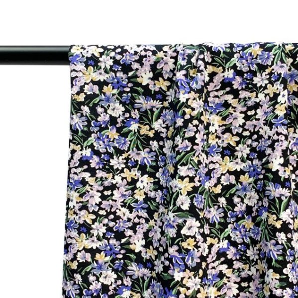 Viskose - Flora - black
