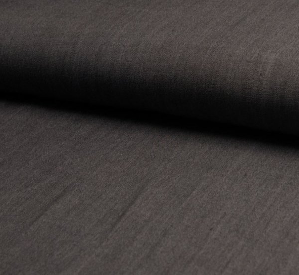 RESTSTÜCK 50cm !!! - Viskose - Jeans - schwarz