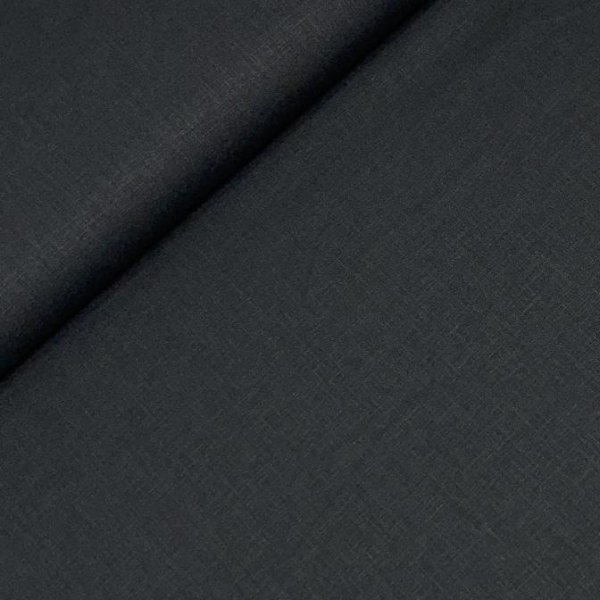 RESTSTÜCK 0,50m !!! - Leinen Viskose - Marciano - uni - black
