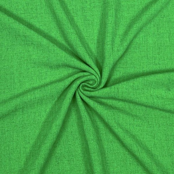RESTSTÜCK 1,30m !!! - Viskose Leinen Slub - uni - grasgrün