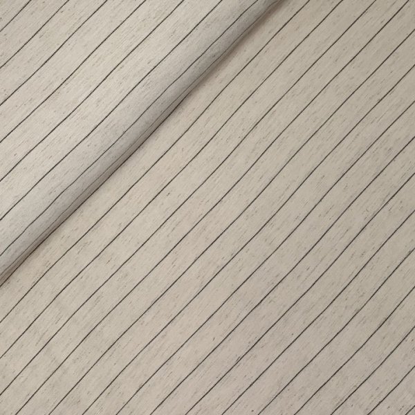 Viskose Leinen - Stripes big - nature