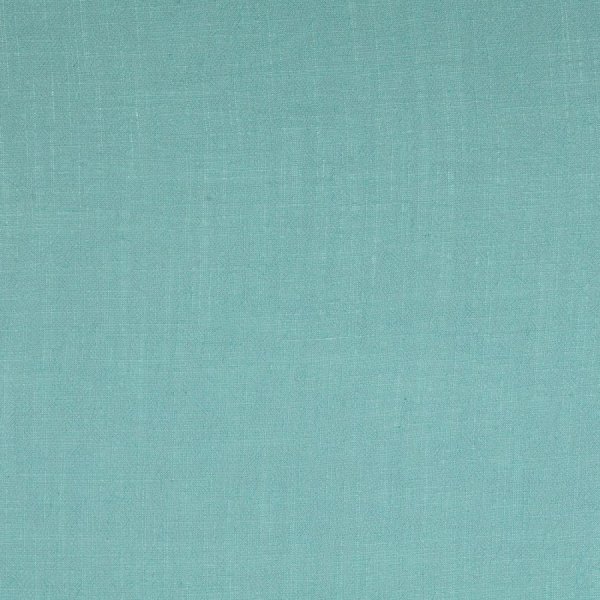 Viskose Leinen - uni - aqua