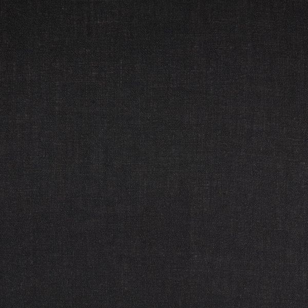 RESTSTÜCK 0,60m !!! - Viskose Leinen - uni - schwarz