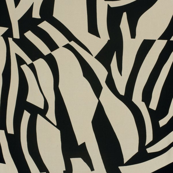 Viskose - Outline - beige/black