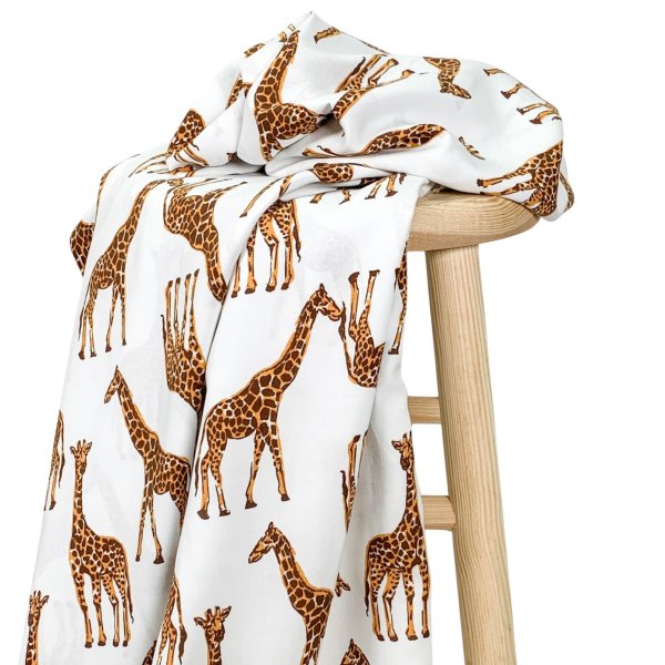 RESTSTÜCK 1,50m !!! - Viskose Popeline - Anani - weiß