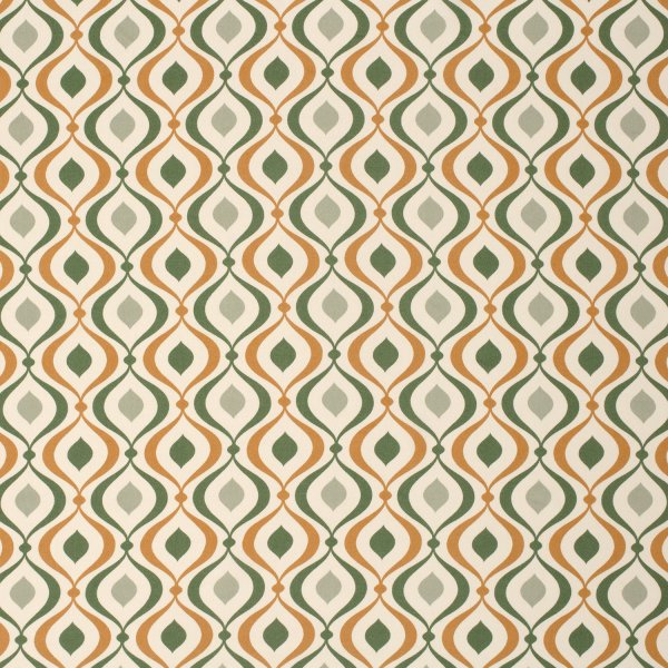 Viskose Popeline - Bruna - khaki/ecru