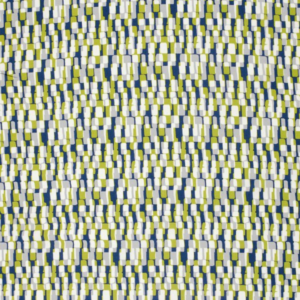 Viskose Popeline - Gali - blue/green
