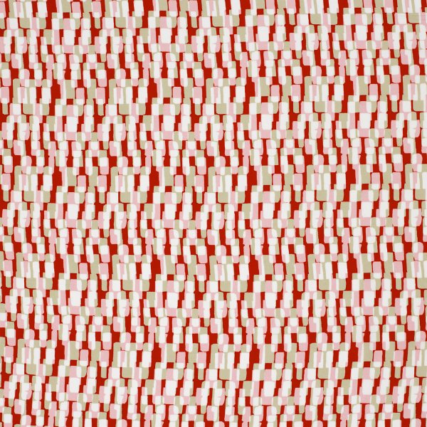 Viskose Popeline - Gali - red/rose