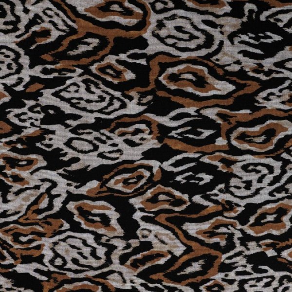 Viskose Punta di Roma - Glenn Leo - grey/black/brown