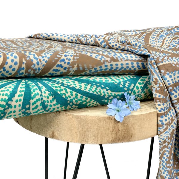 RESTSTÜCK 1,10m!!! - Viskose - Richelle - green