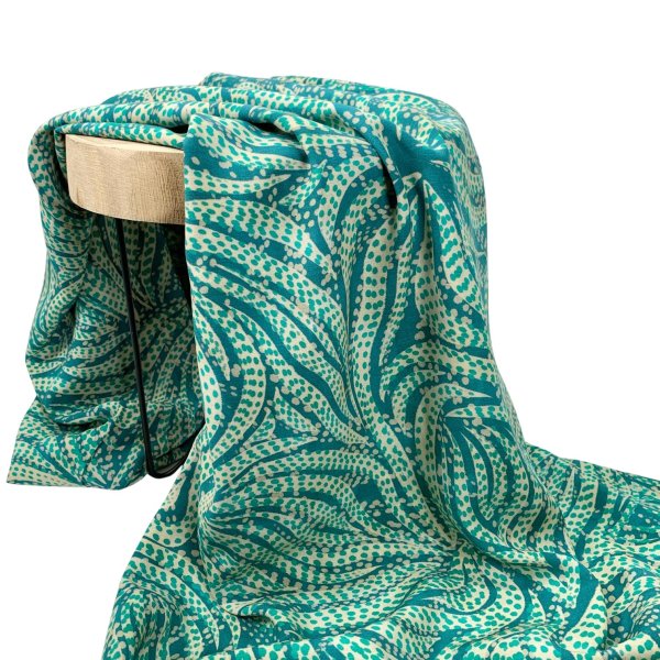 RESTSTÜCK 1,10m!!! - Viskose - Richelle - green