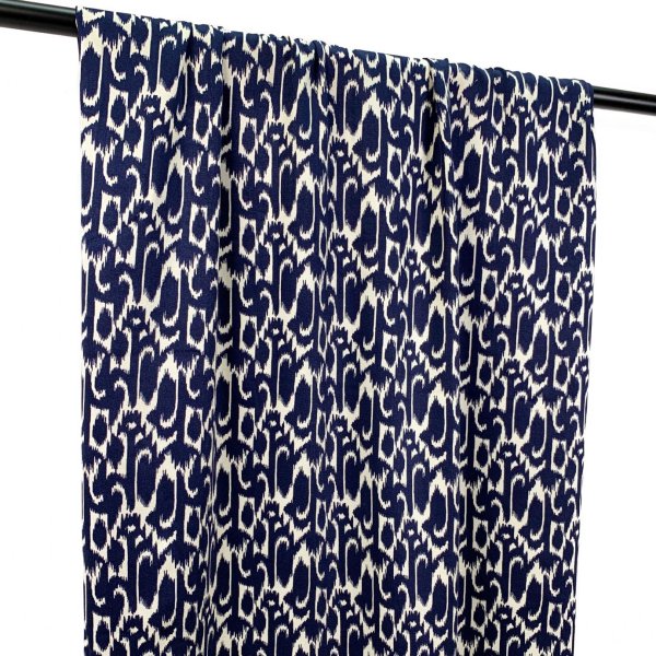 RESTSTÜCK 0,60m !!! - Viskosesatin - matt - Feliz - marine