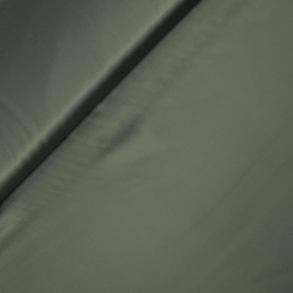 Futterstoff - Viskosesatin - uni - khaki
