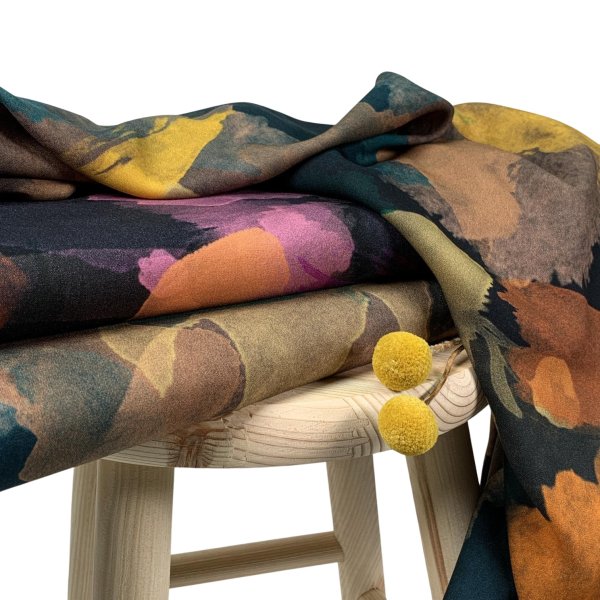 RESTSTÜCK 0,60m !!! - Viskose mit LENZING™ ECOVERO™ Fasern - Sia - rose/violett