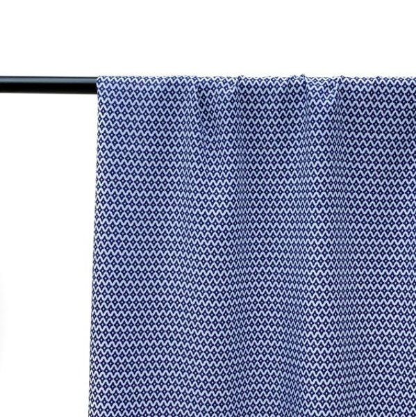 RESTSTÜCK 2,10m !!! - Viskose - Small Rhombus - blue