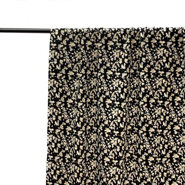 Viskose - Small Stains - black
