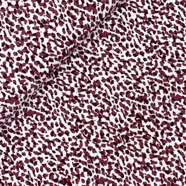 RESTSTÜCK 0,90m !!! - Viskose Popeline - Sohra - bordeaux