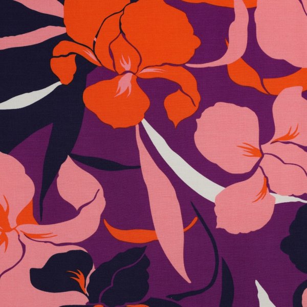 Viskose Stretch - Siw - purple