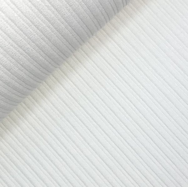 RESTSTÜCK 50cm !!! - Viskose Strick - gerippt - off white
