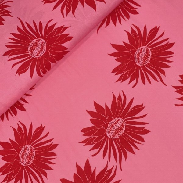 B-WARE !!! - Viskose - Sunflower - red