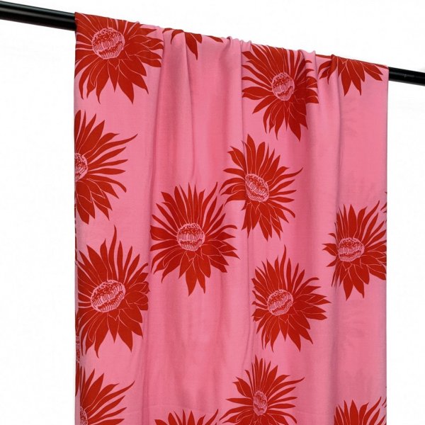 B-WARE !!! - Viskose - Sunflower - red