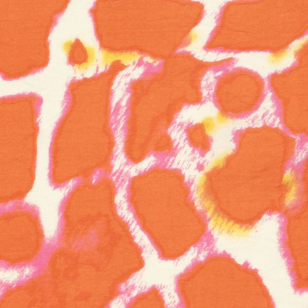 Viskose Twill - Ruby - orange