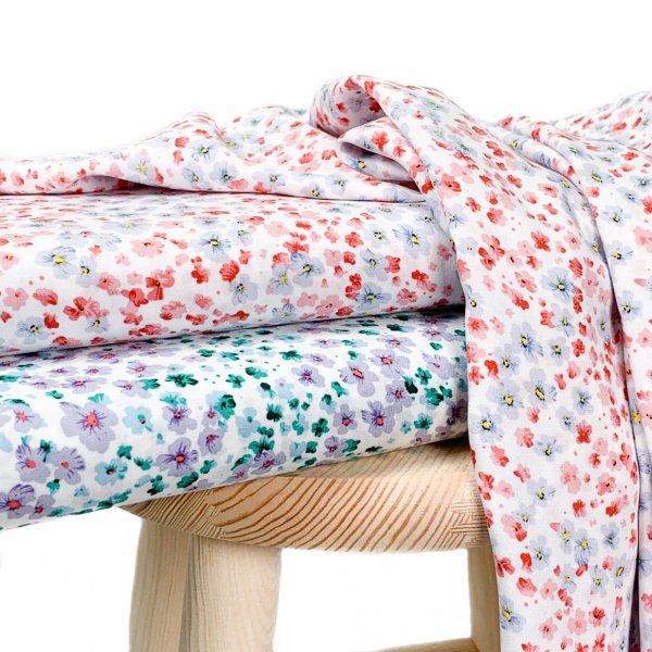 RESTSTÜCK 0,70m !!! - Viskose - Vivienne - red