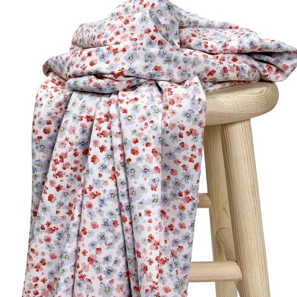 RESTSTÜCK 0,70m !!! - Viskose - Vivienne - red