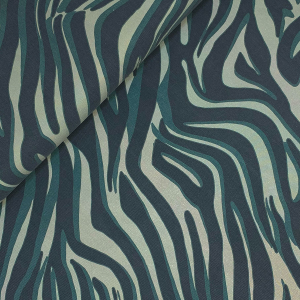 RESTSTÜCK 0,80m !!! - TENCEL™ Lyocell - Zebra Abena - dusty green
