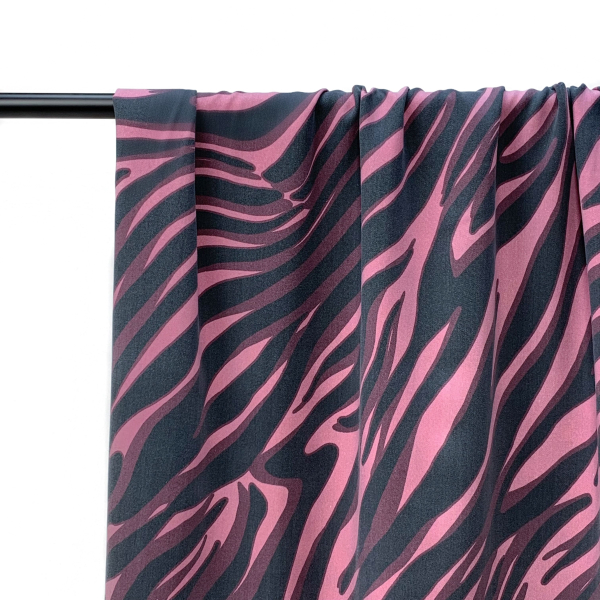 RESTSTÜCK 0,30m !!! - TENCEL™ Lyocell - Zebra Abena - dusty violett